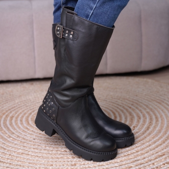 Дизайнерски ботуши - Studded Night -782-24-