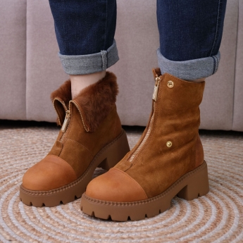 Дизайнерски боти - Caramel Zip - 938-62 - 