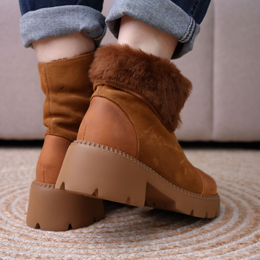 Дизайнерски боти - Caramel Zip - 938-62 - 