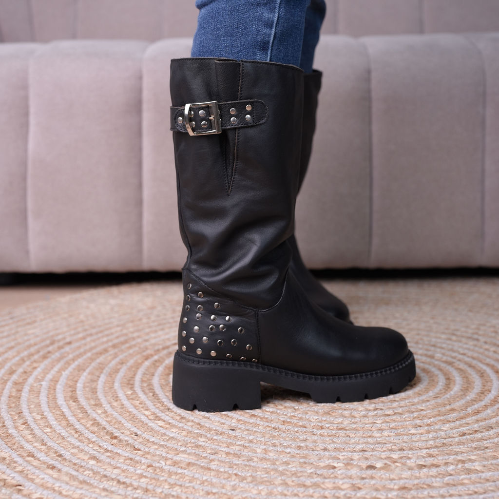 Дизайнерски ботуши - Studded Night -782-24-