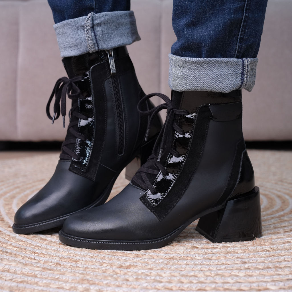 Дизайнерски боти - Pure Black - 1184-13- 