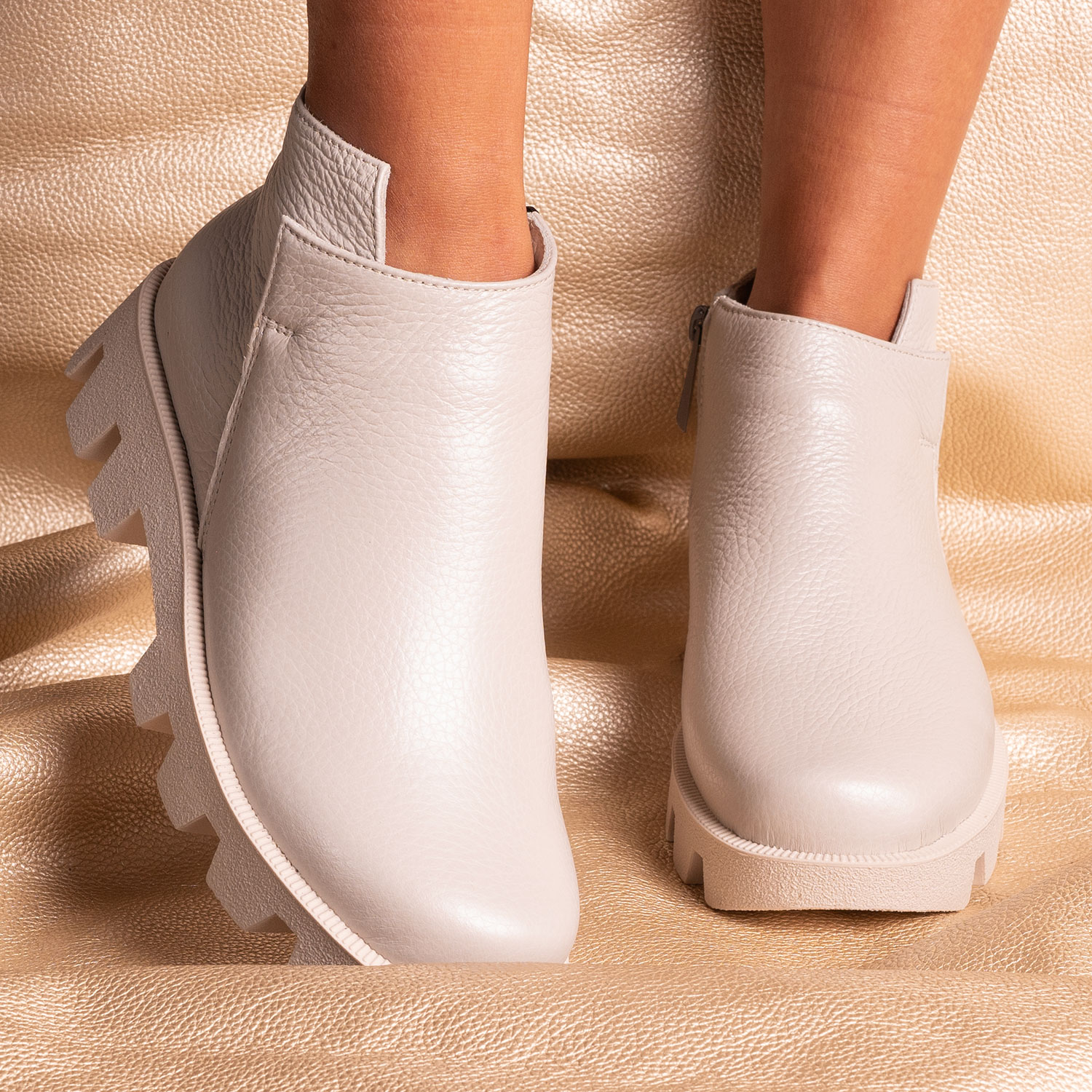 Ежедневен кларк - Beige Steps - 1013-108 - 